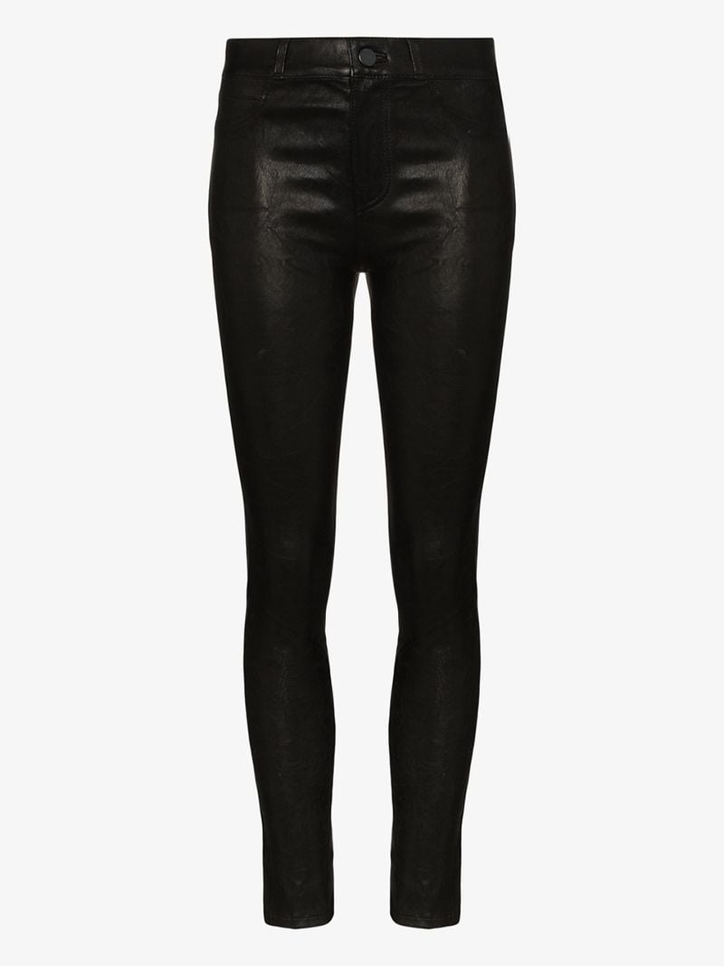 Hoxton Skinny Leather Trousers