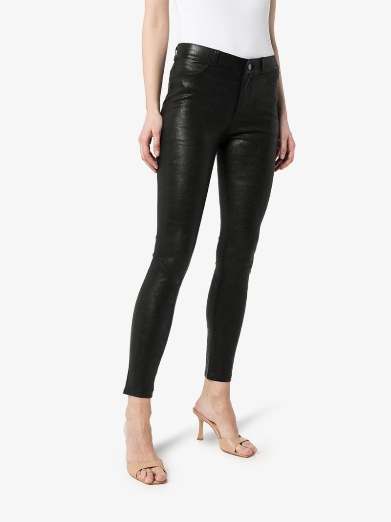 Hoxton Skinny Leather Trousers
