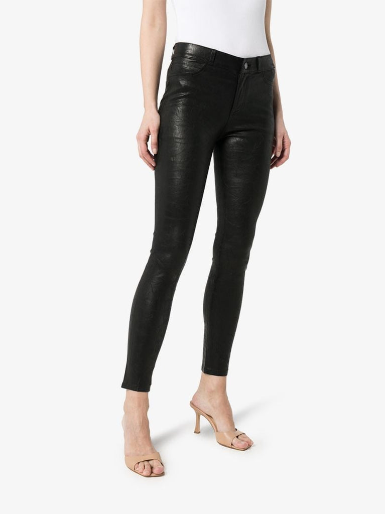 Hoxton Skinny Leather Trousers