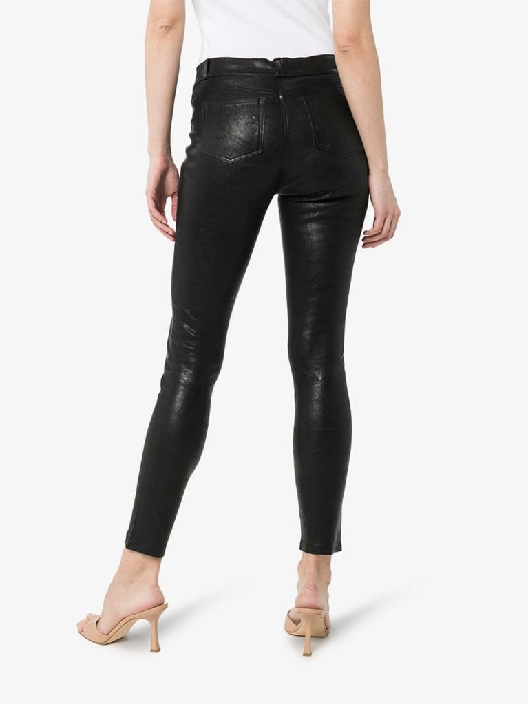 Hoxton Skinny Leather Trousers