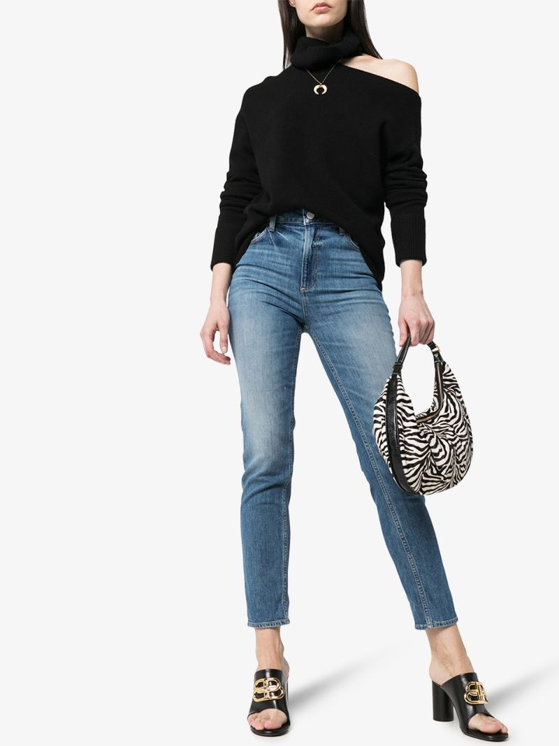 Black Raundi Cut-out Sweater