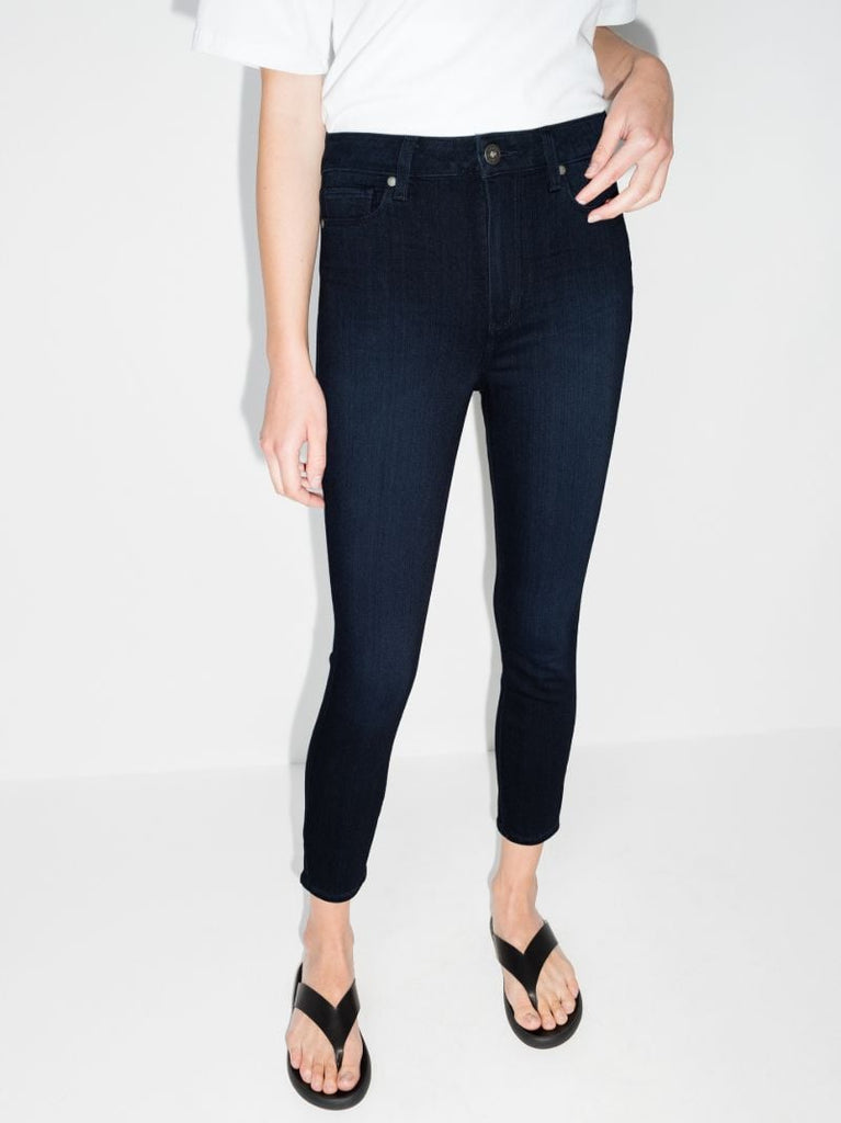 Blue Margot High-rise Skinny Jeans