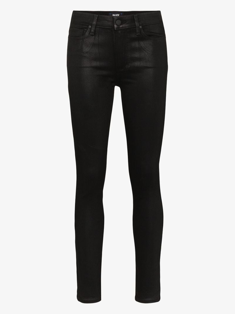 Hoxton Coated Skinny Jeans