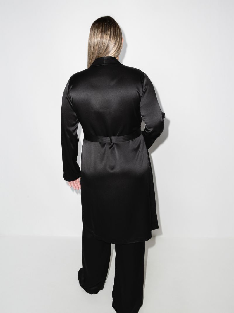Long Silk Robe