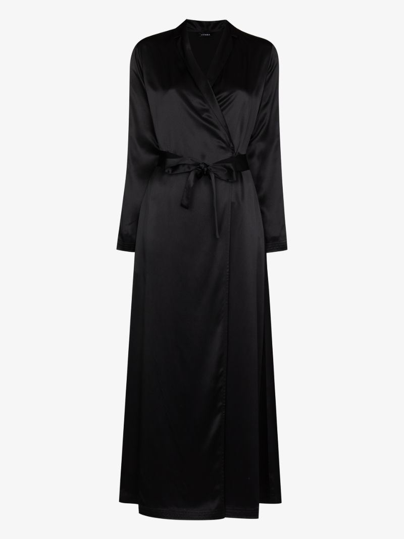 Long Silk Robe