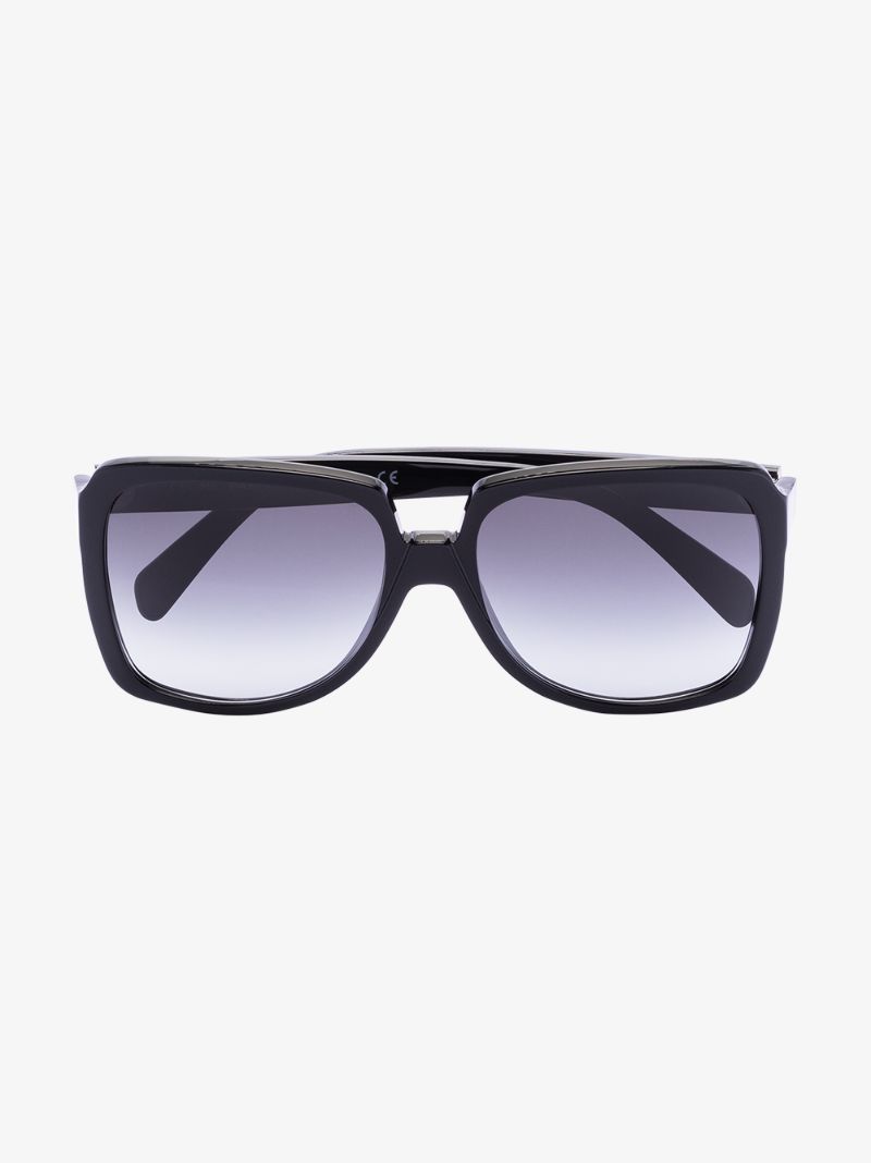 Black Oversized Square Sunglasses