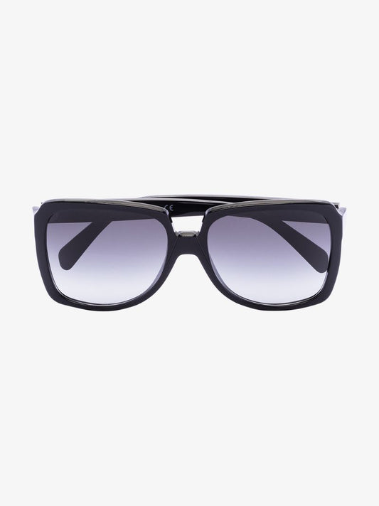 Black Oversized Square Sunglasses