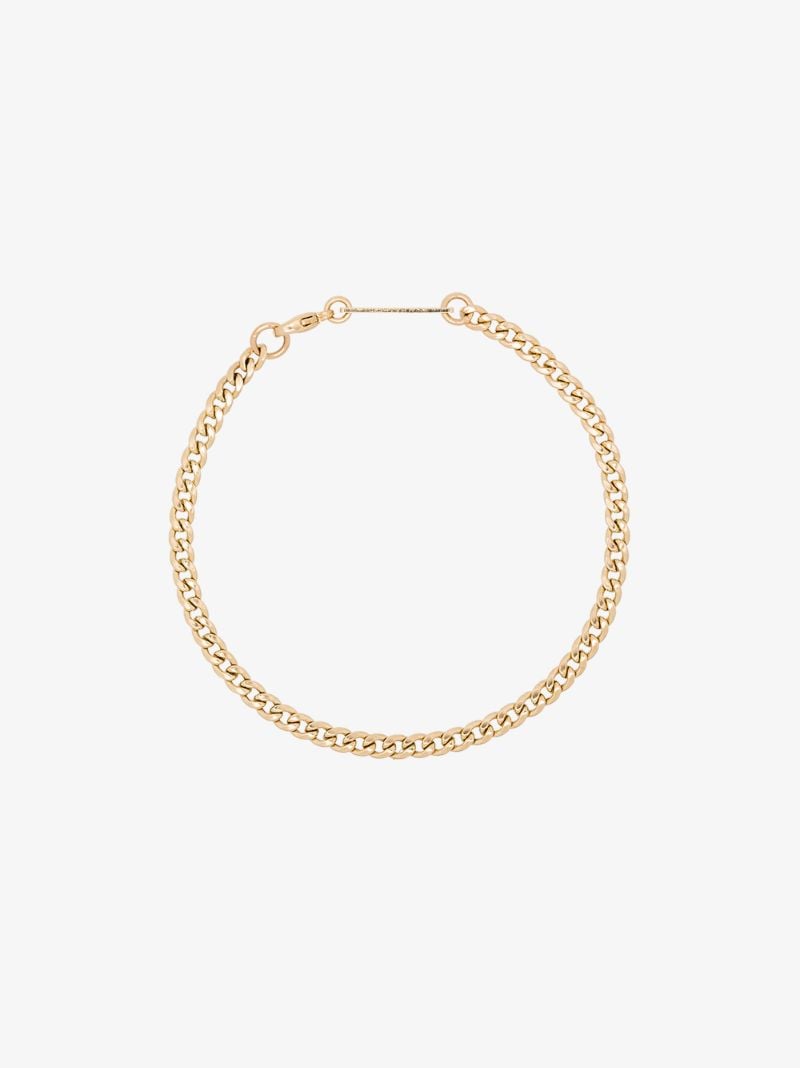 14k Yellow Gold Chain Bracelet