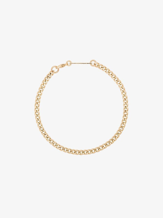 14k Yellow Gold Chain Bracelet