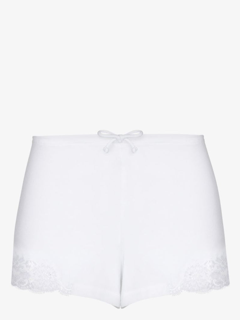 Lace-trim Cotton Shorts