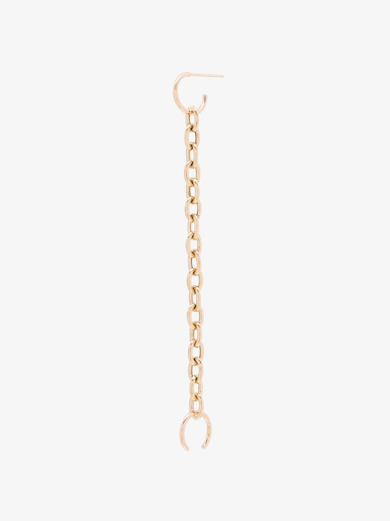 14k Yellow Gold Chain Ear Cuff