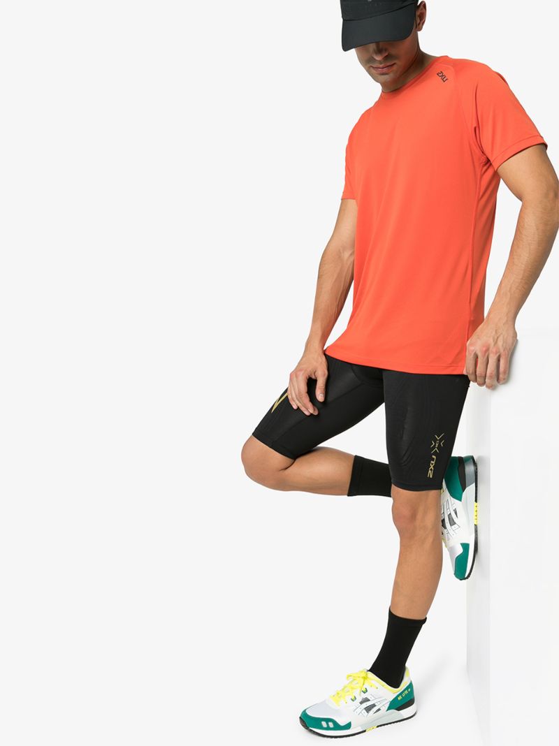 Black Light Speed Compression Running Shorts