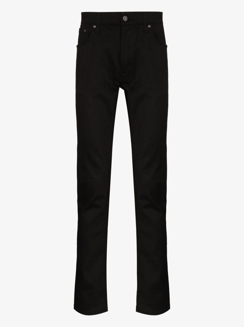 Black Lean Dean Dry Slim-fit Jeans