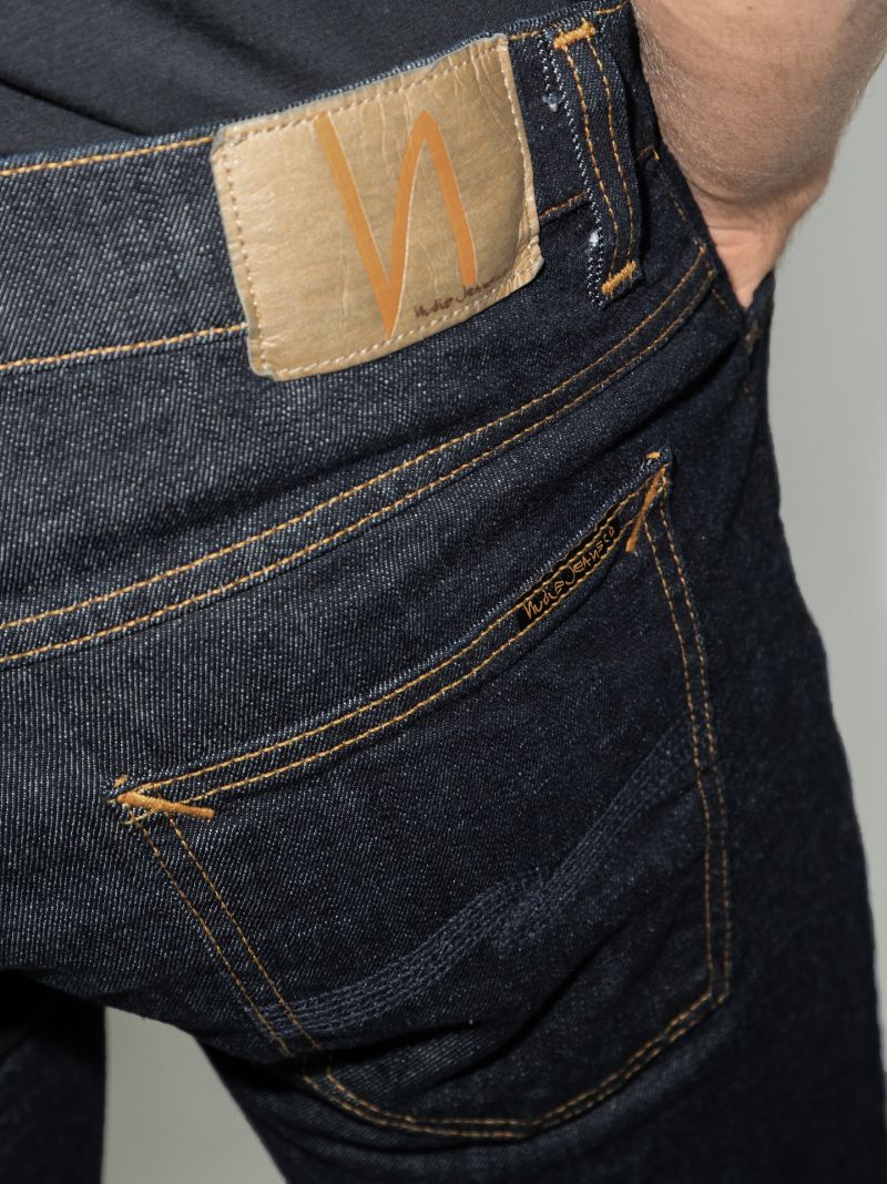 Blue Tight Terry Skinny Jeans