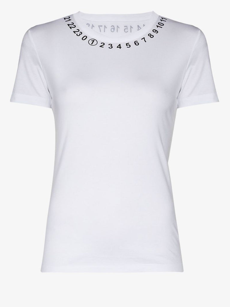 Numbers Neckline T-shirt