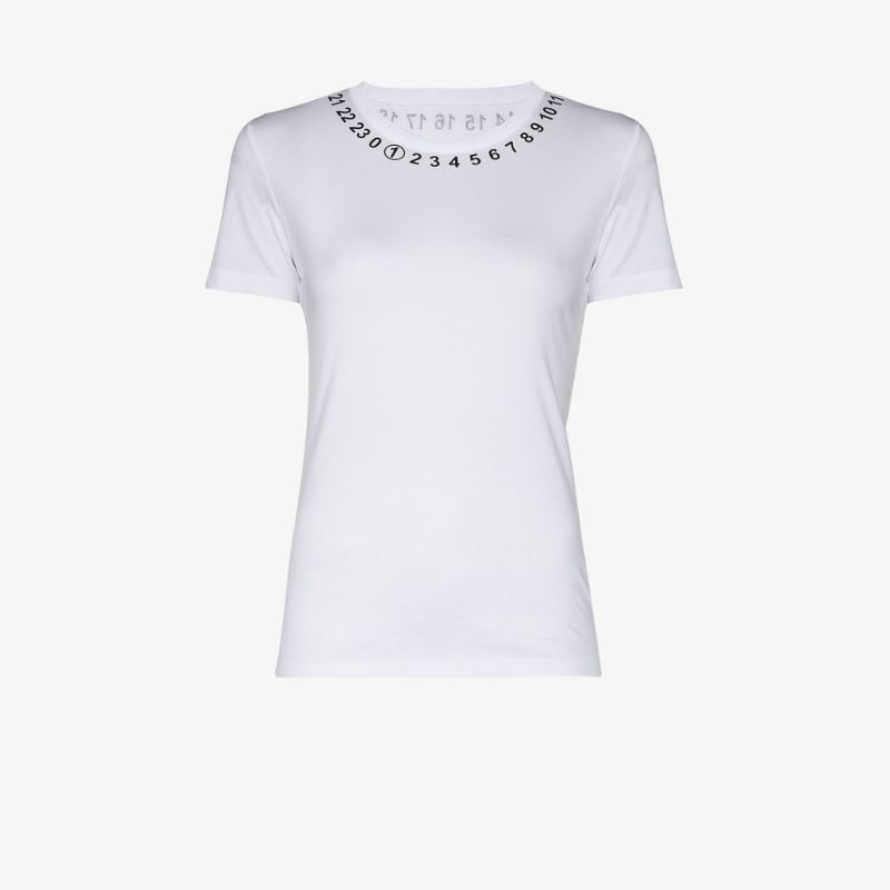 Numbers Neckline T-shirt