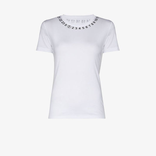 Numbers Neckline T-shirt