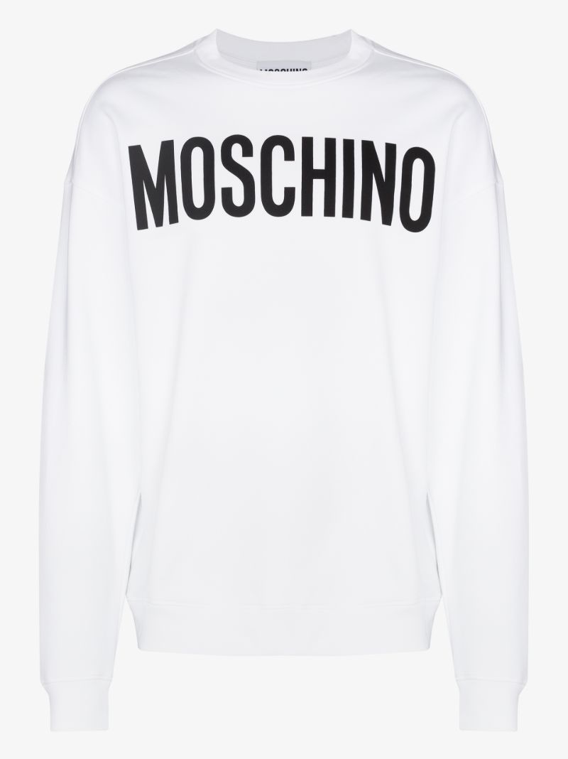 Logo Print Cotton Sweatshirt