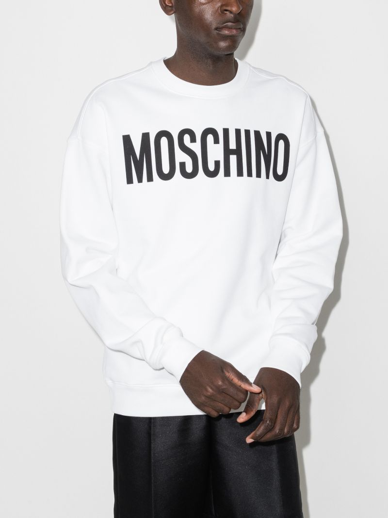 Logo Print Cotton Sweatshirt