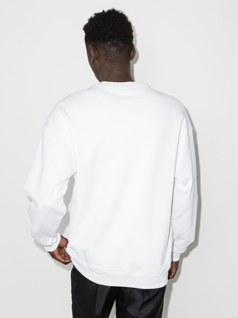 Logo Print Cotton Sweatshirt
