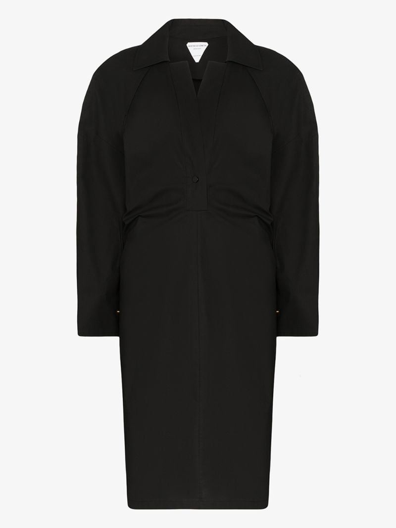Trench Detail Shirt Dress