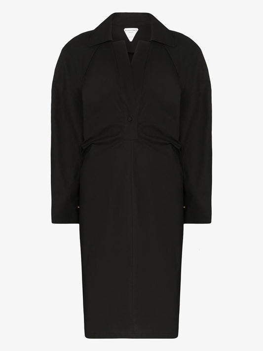 Trench Detail Shirt Dress