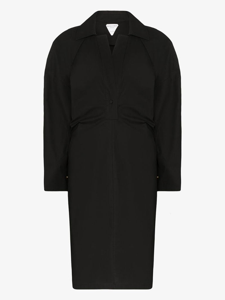 Trench Detail Shirt Dress