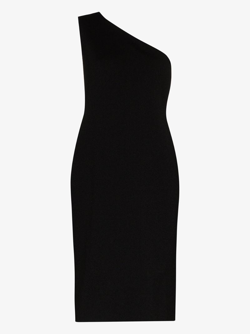 One Shoulder Knitted Dress