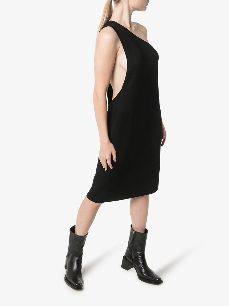 One Shoulder Knitted Dress