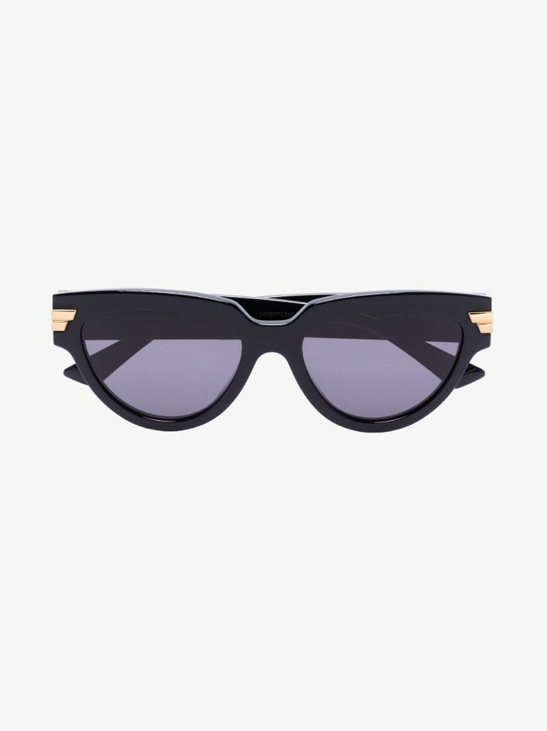 Black Oversized Cat Eye Sunglasses