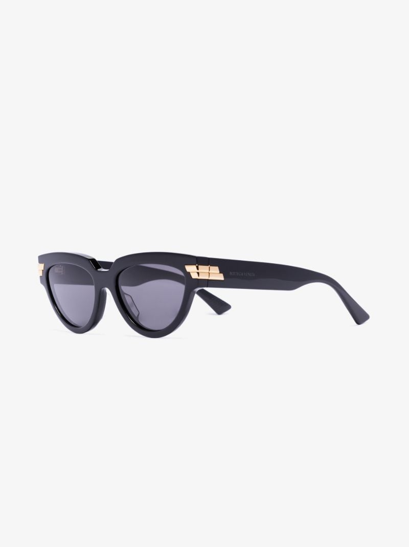 Black Oversized Cat Eye Sunglasses