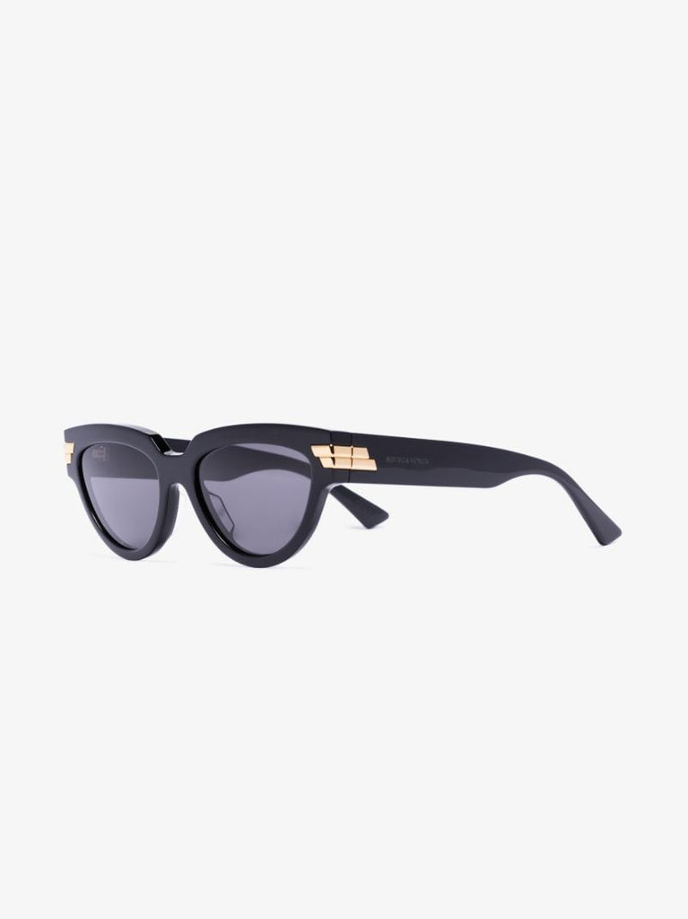 Black Oversized Cat Eye Sunglasses