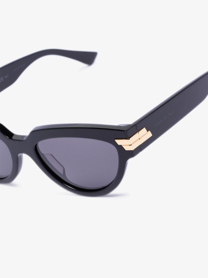 Black Oversized Cat Eye Sunglasses