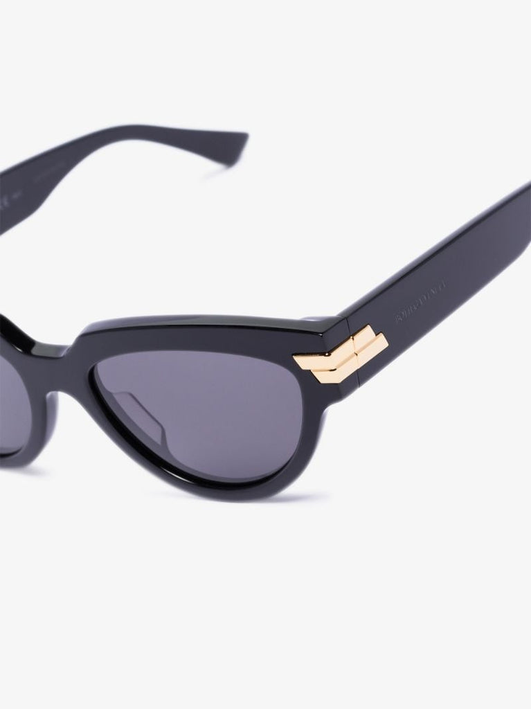 Black Oversized Cat Eye Sunglasses