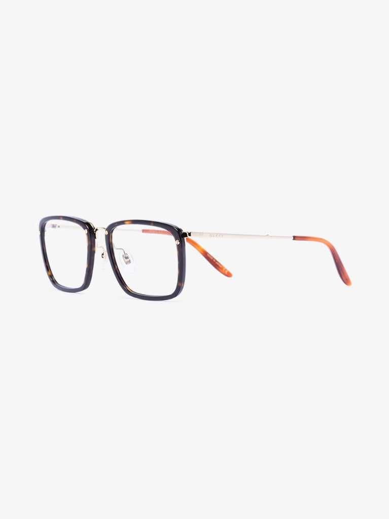 Brown Tortoiseshell Square Optical Glasses