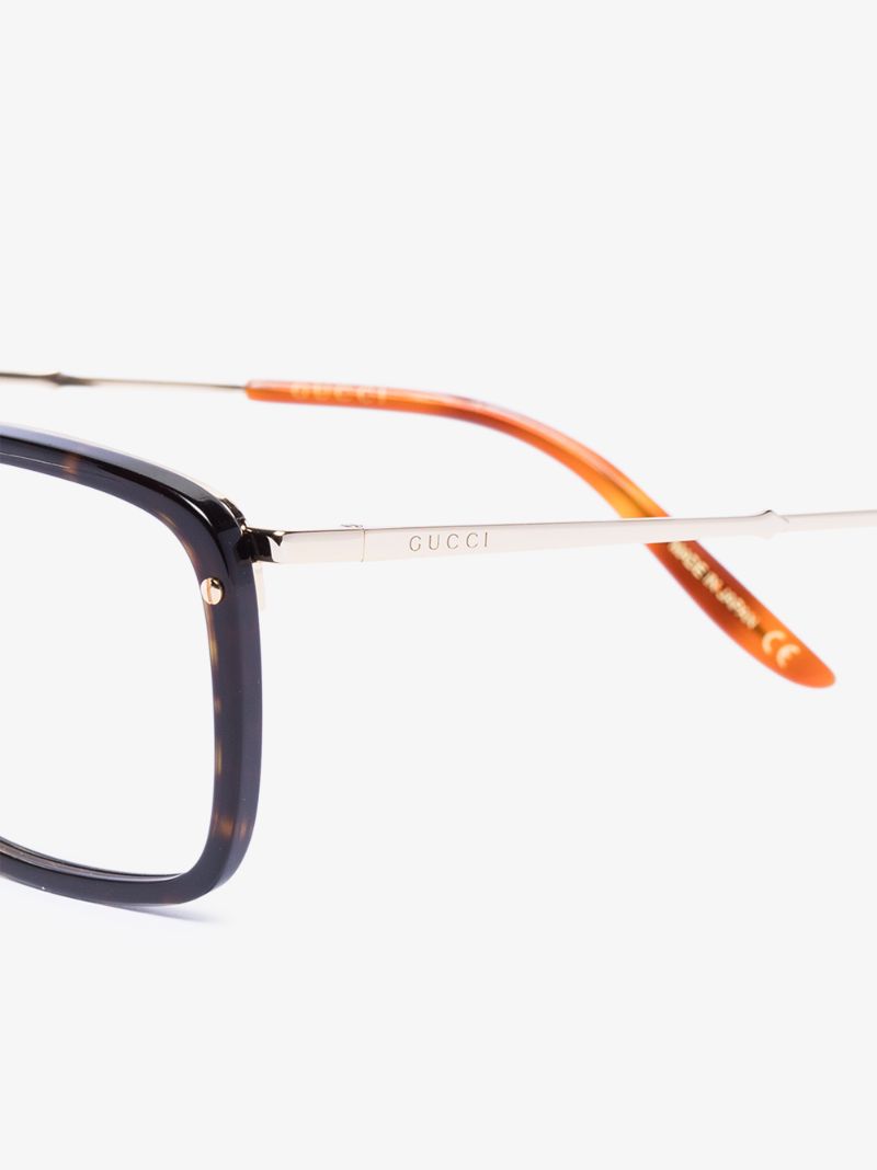 Brown Tortoiseshell Square Optical Glasses
