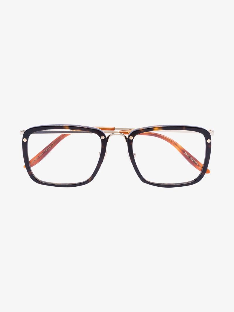 Brown Tortoiseshell Square Optical Glasses