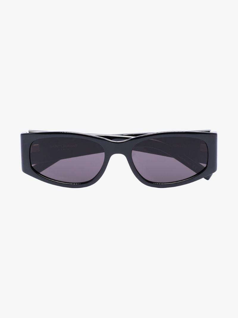 Black Oval Sunglasses