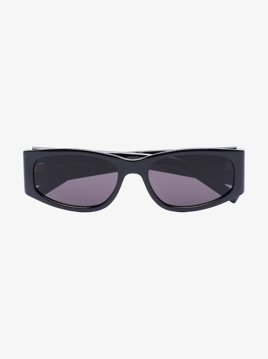 Black Oval Sunglasses