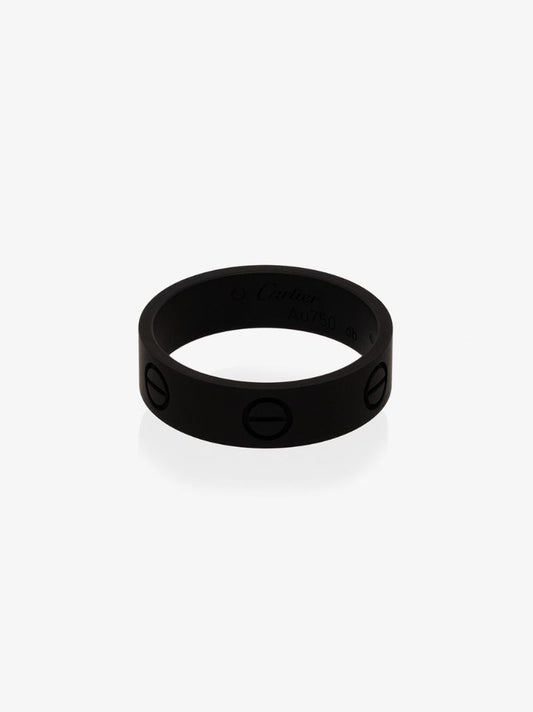 Customised Pre-owned 18k Gold Cartier Love Ring