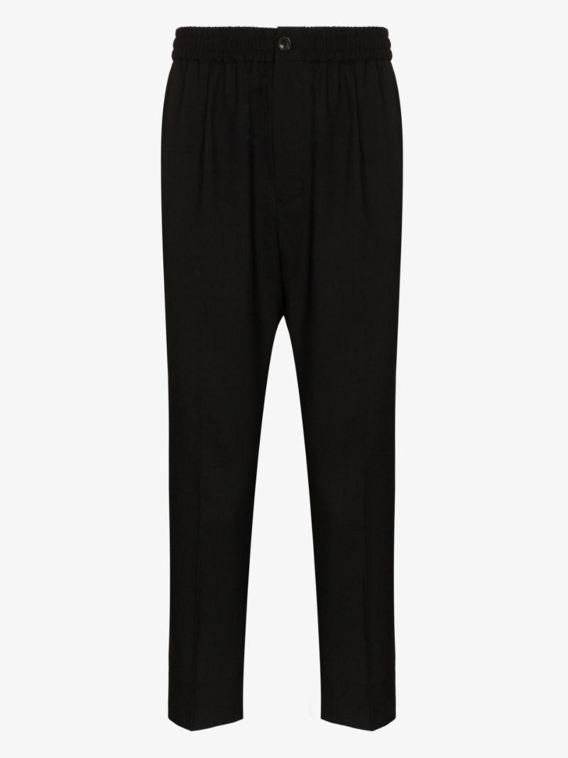 Relaxed Cropped Trousers