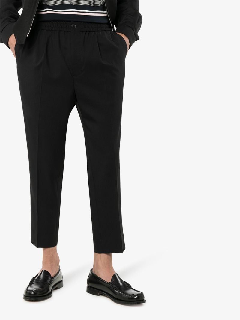 Relaxed Cropped Trousers
