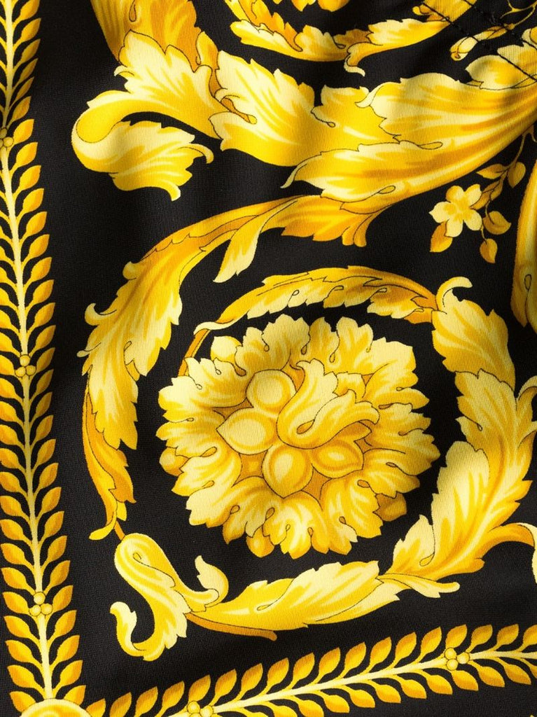 Baroque Print Swim Trunks