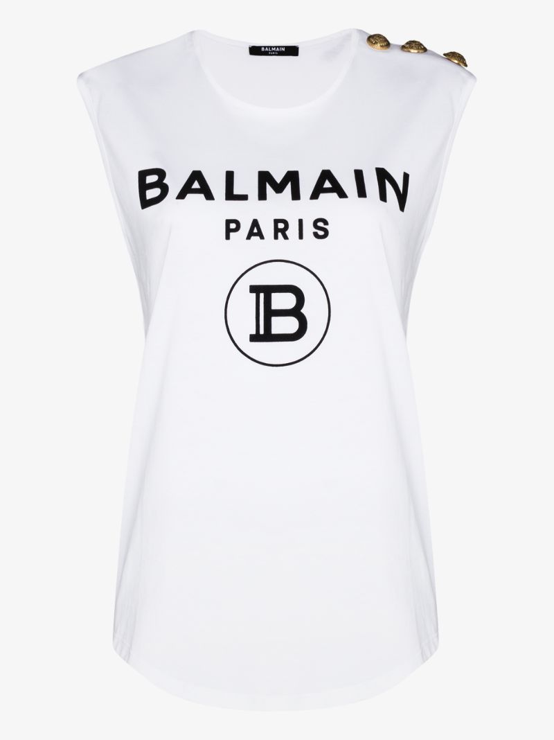 Logo Print Tank Top
