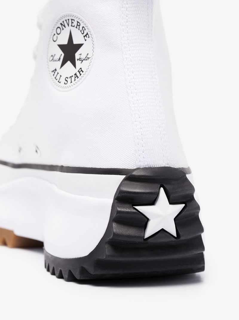 White Run Star Hike High Top Sneakers