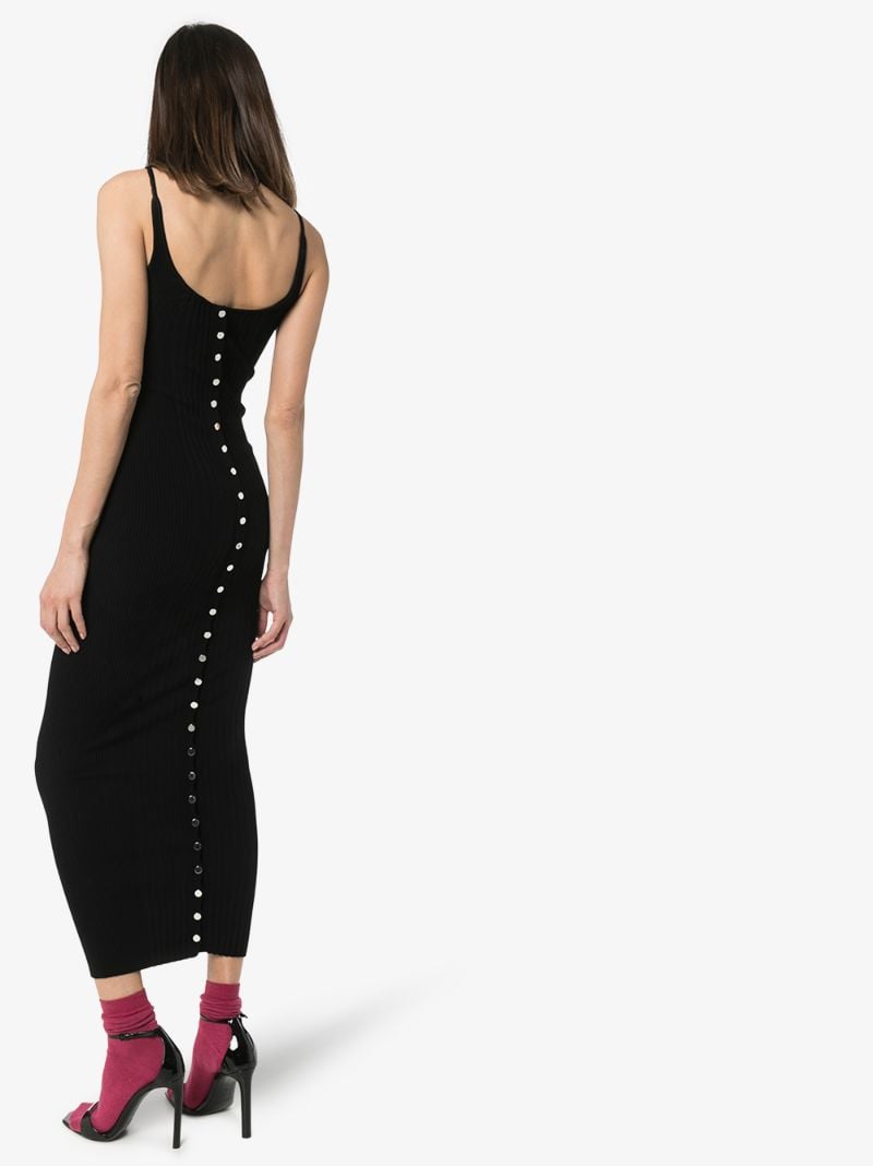 Fitted Jersey Maxi Dress