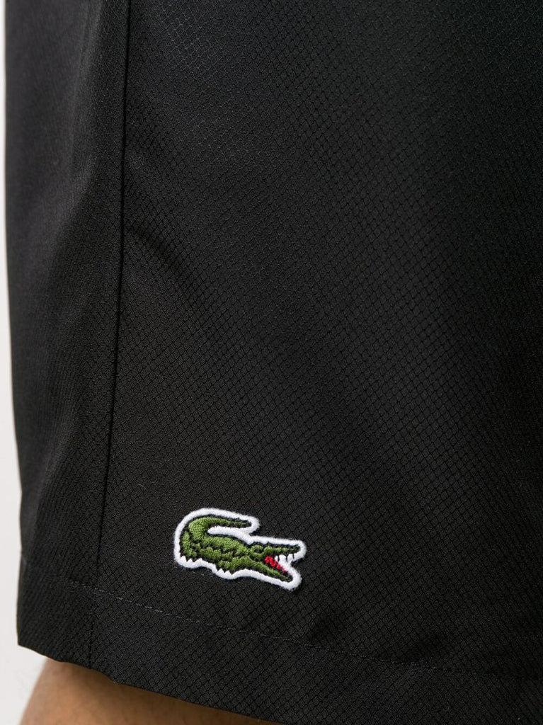 Black Logo Patch Track Shorts