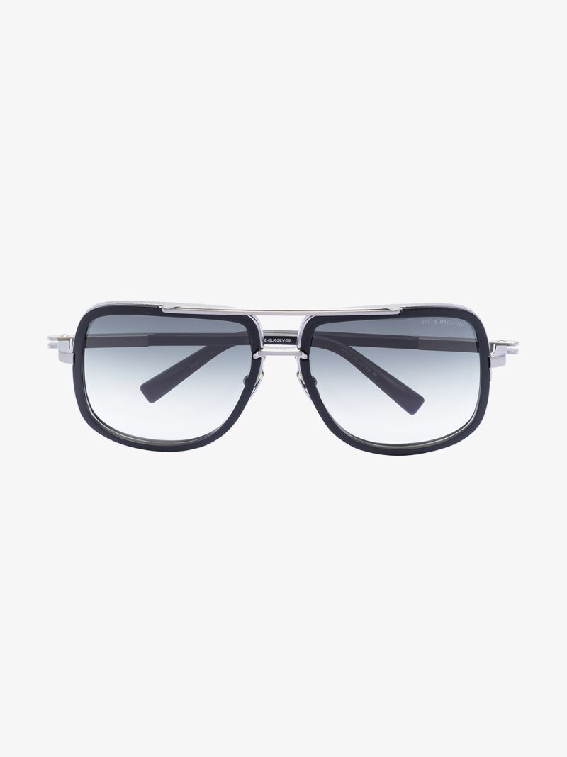 Black Mach One Square Sunglasses