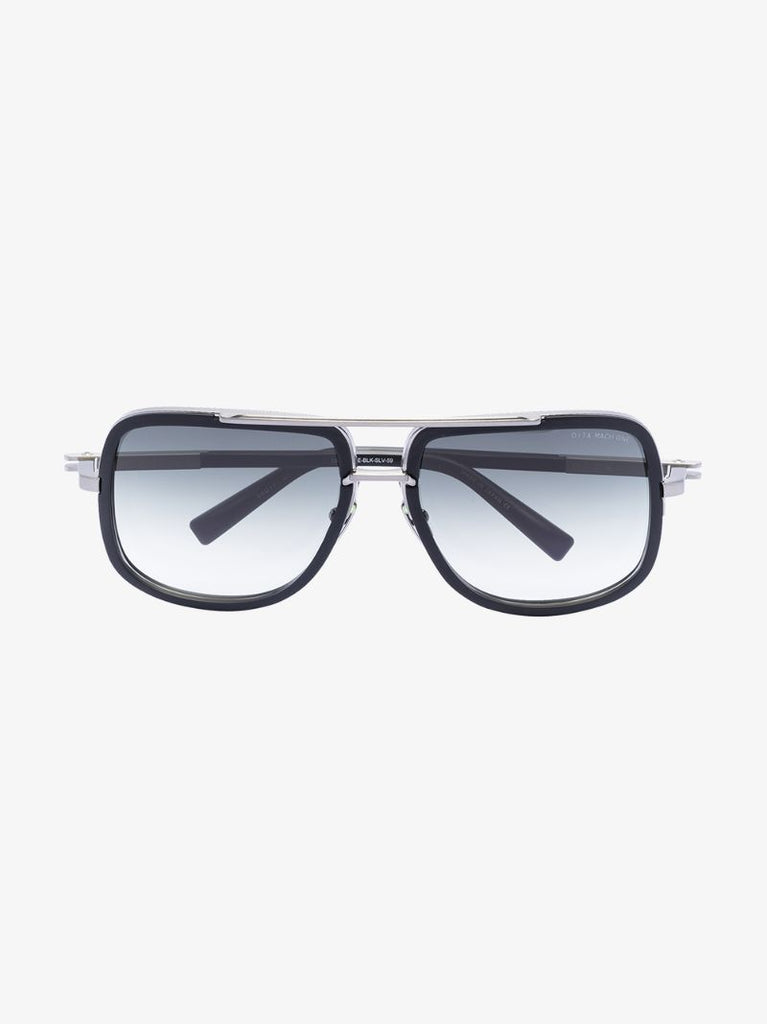 Black Mach One Square Sunglasses