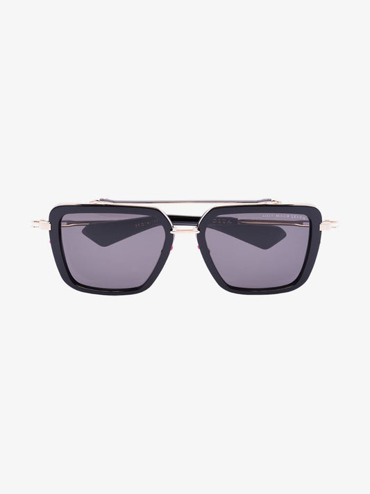 Black Mach Seven Aviator Sunglasses